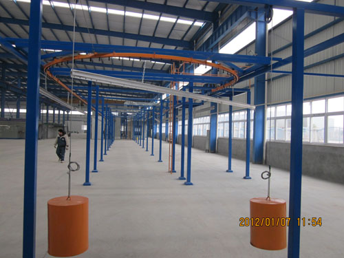 單層管噴涂生產(chǎn)線